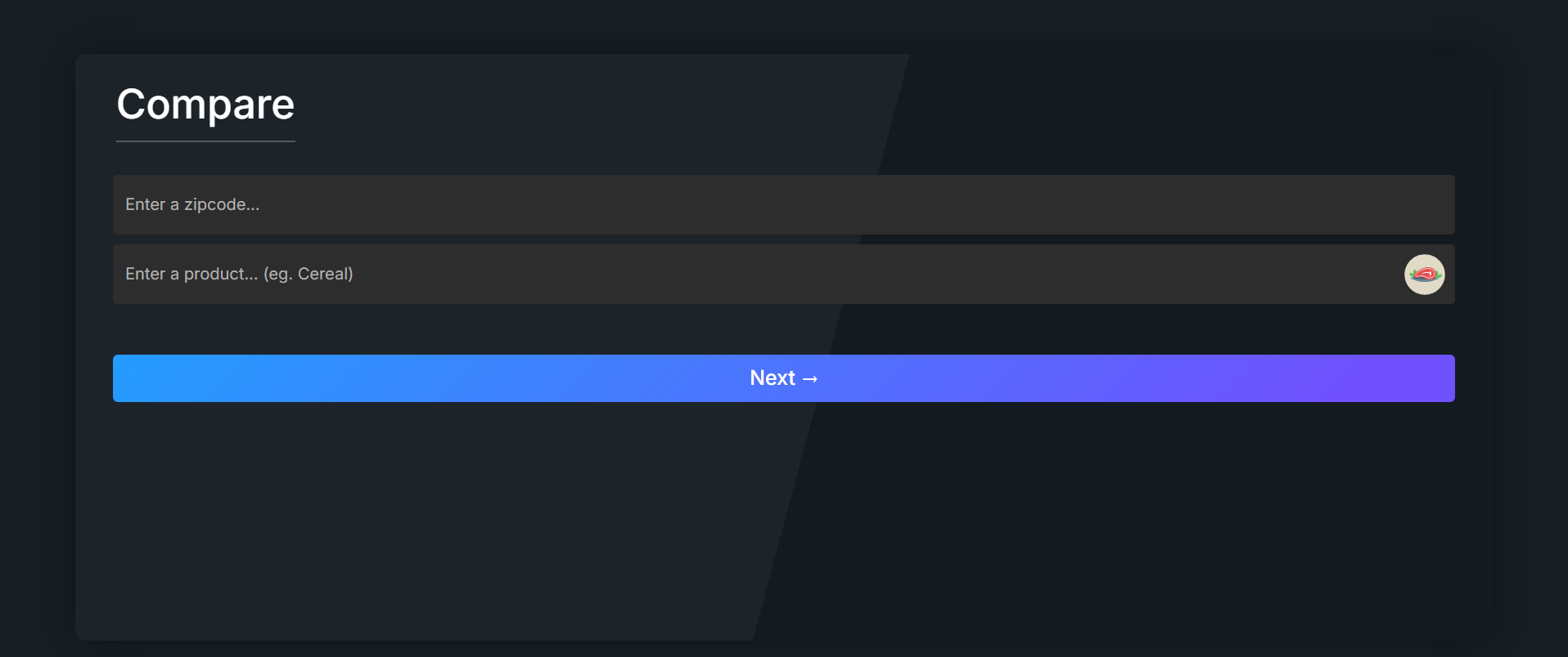 Step 2 - Select Your Product